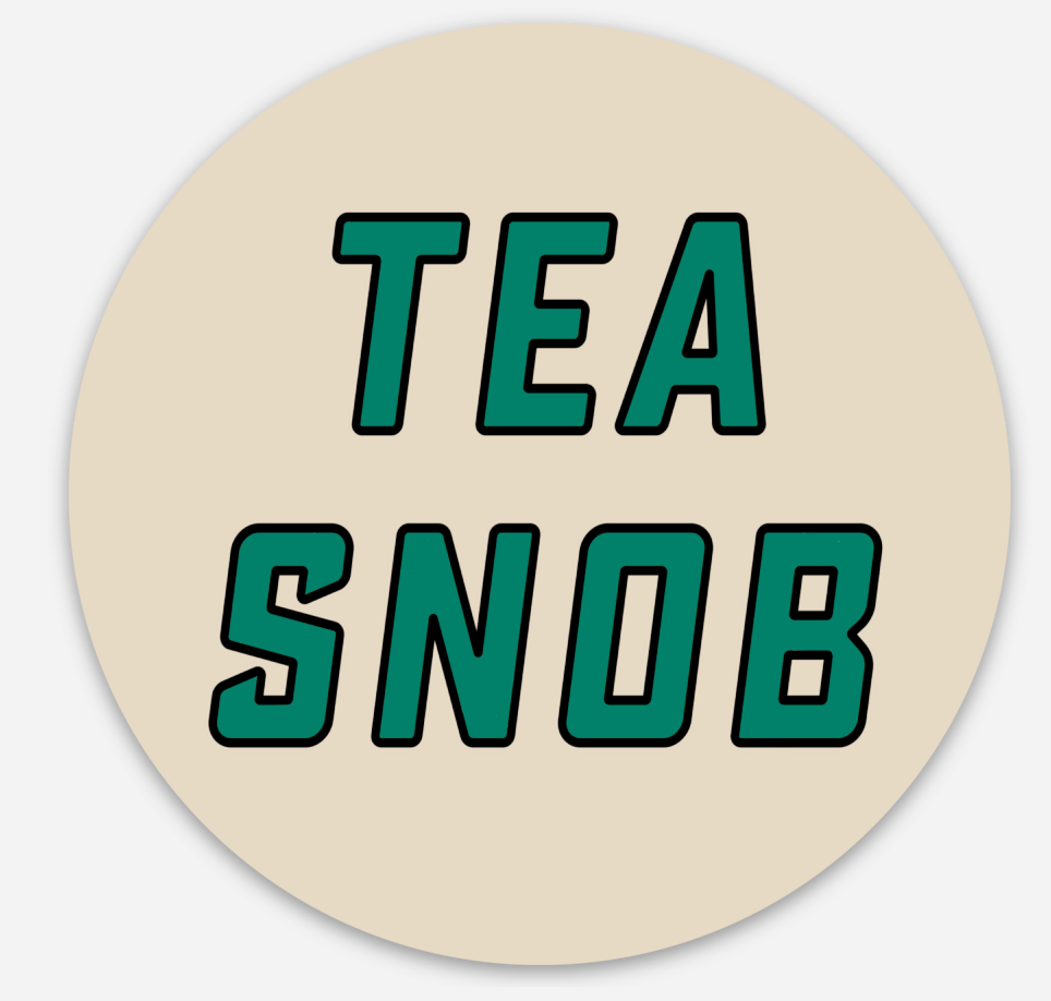 Sticker, Tea Snob - 3” round