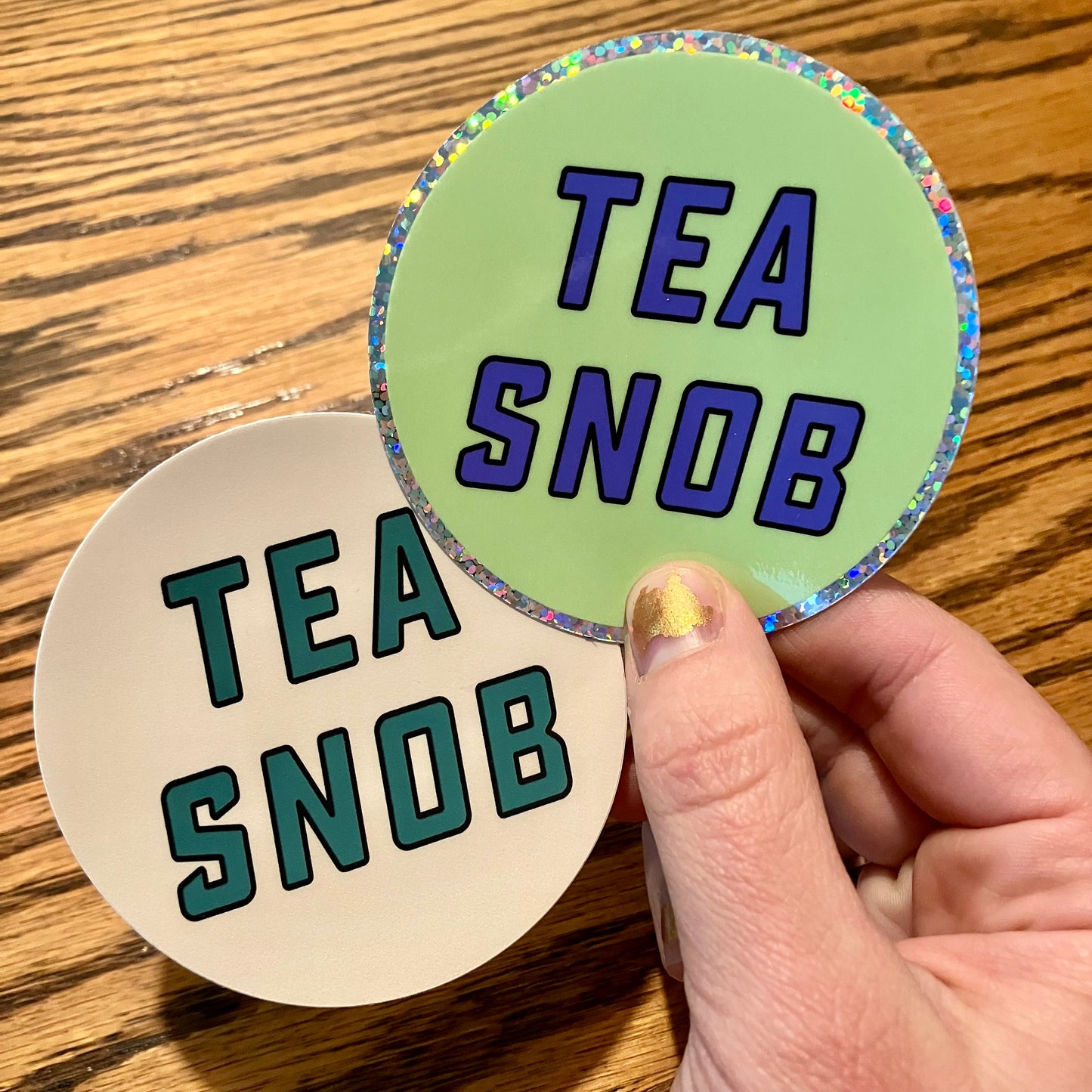 Sticker, Tea Snob - 3” round