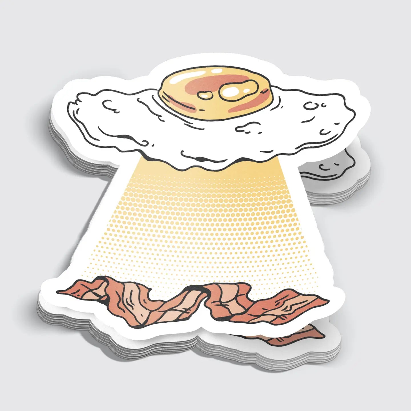 Sticker, Breakfast UFO