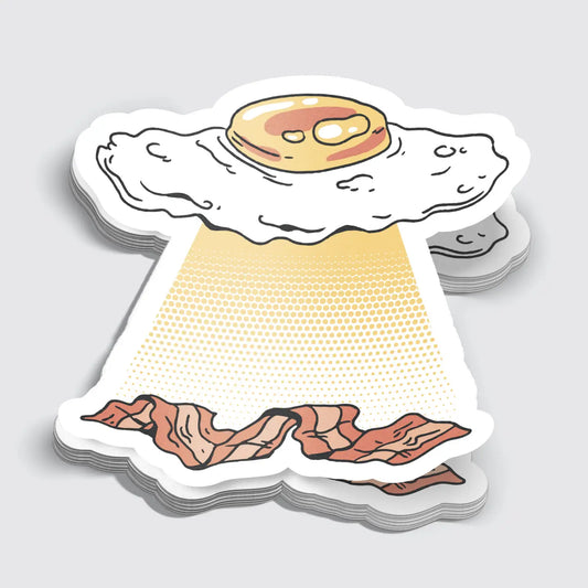 Sticker, Breakfast UFO